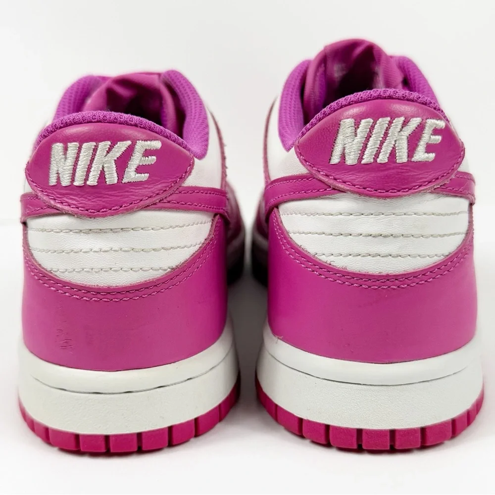 Nike Dunk Low‎ Fuchsia Pink & White 5.5 - Picture 4 of 8